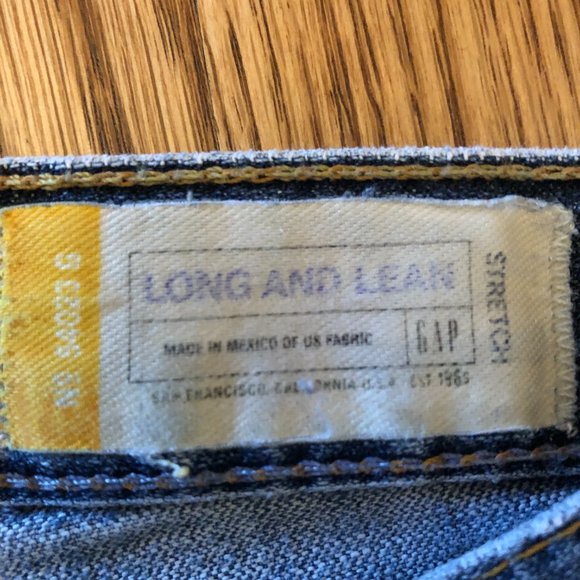 Gap Low Rise Women's Jeans, Size 0 - Picture 5 of 5